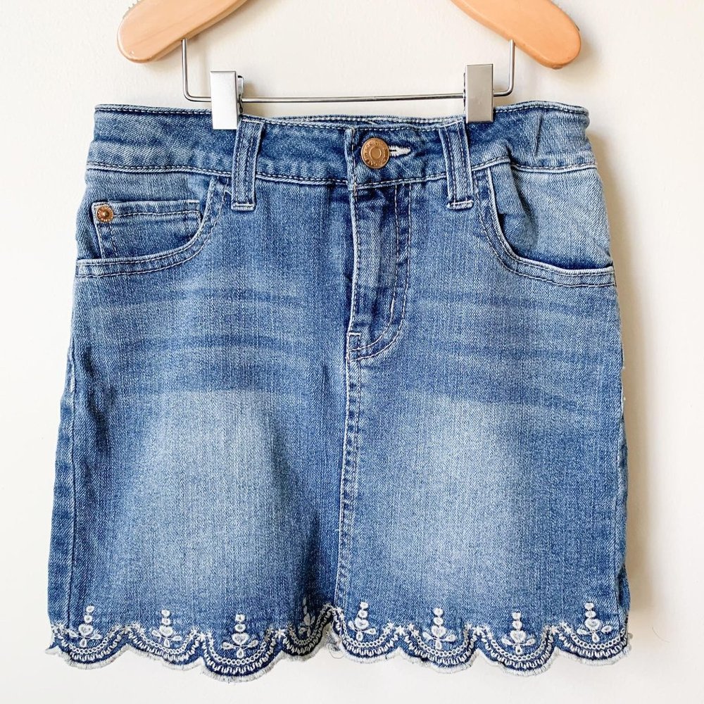 Cat & Jack Jean skirt size 6/6x